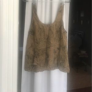 Hurley silk tank top